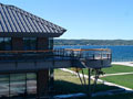 Circular Deck Overlooking Bay